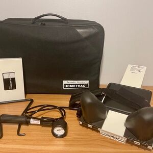 Saunder Cervical HomeTrac Deluxe Neck Traction Device w/Case Hometrack USA  Bran